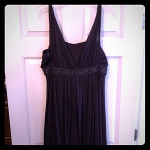 Purple cocktail dresss